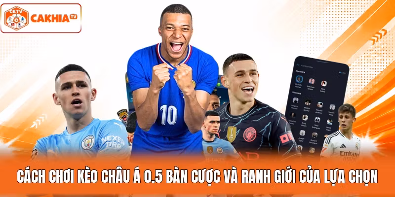 Cách Chơi Kèo Châu Á 0.5 Bàn Cược Và Ranh Giới Của Lựa Chọn